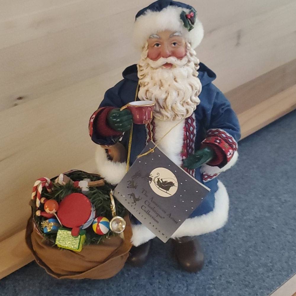 Christmas Santa ,an antique, brand new,